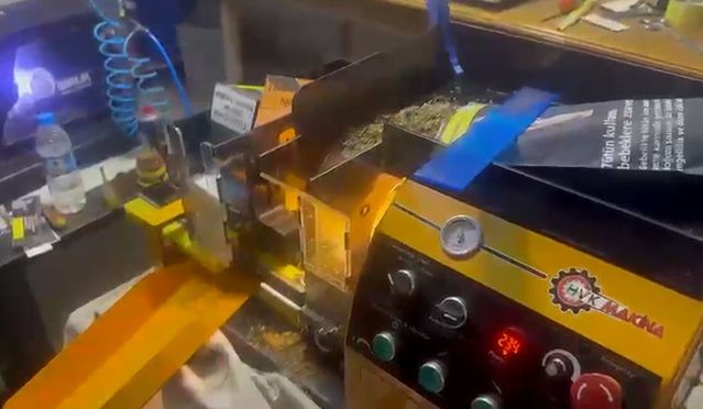 Samsun'da 1 Milyon Kaçak Makaron Ele Geçirildi