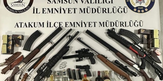 Atakum'da Ruhsatsız Silah Operasyonu - Son Dakika