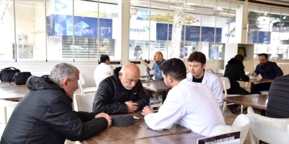 Atakum'da ücretsiz sağlık taramasına vatandaşlardan yoğun ilgi