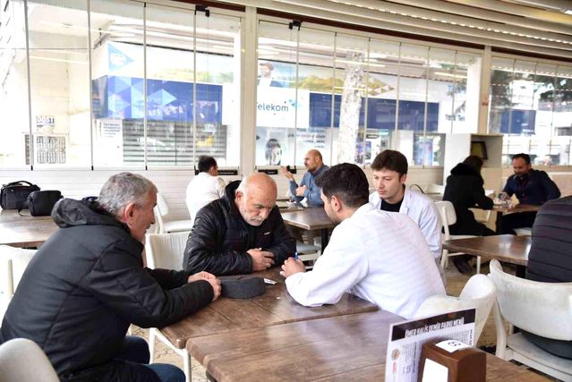 Atakum'da ücretsiz sağlık taramasına vatandaşlardan yoğun ilgi