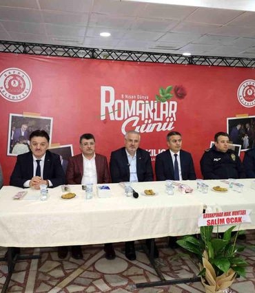 Bafra'da Romanlar Günü'nde birlik mesajı