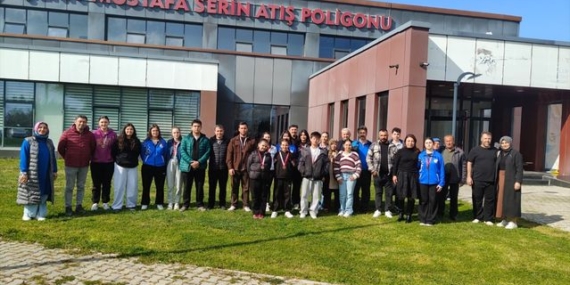 Bafralı atıcılar il birinciliği müsabakalarında 11 madalya kazandı