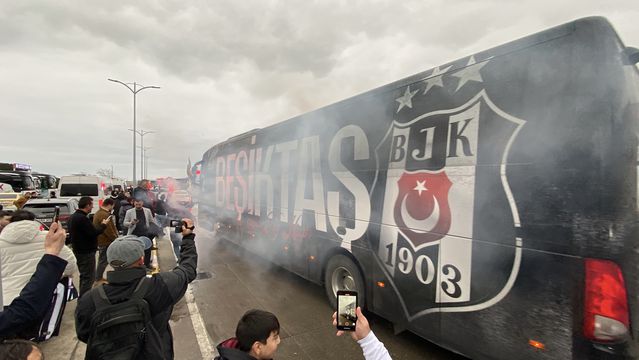 Beşiktaş Samsun'a Geldi - Son Dakika