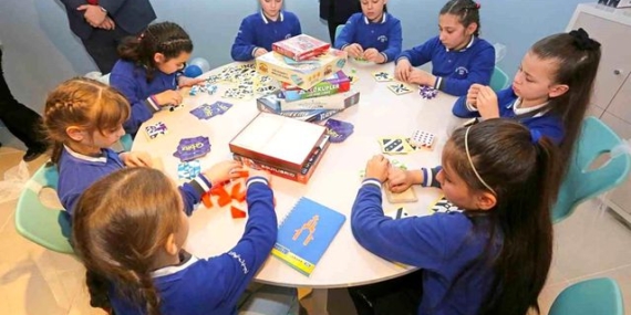 Canik'te 27 akıl ve zeka sınıfı öğrencilerle buluştu