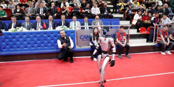 Canik'te Genç Mucitler Robot Yarıştı