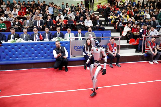 Canik'te Genç Mucitler Robot Yarıştı