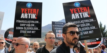 Eğitimcilerden Şiddete Karşı Protesto - Son Dakika