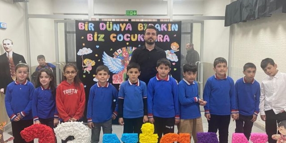 Eynel Köyü'nde 23 Nisan Coşkusu