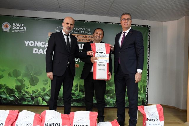 Ladik'te Çiftçilere Tohum Dağıtımı - Son Dakika