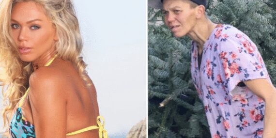 Nereden nereye: Eski model şimdi çöpten yiyecek topluyor