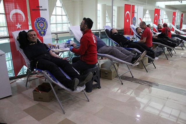 Polis Haftası'nda Kan Bağışı Dayanışması