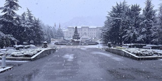 Samsun ve Kastamonu'da Kar Yağışı