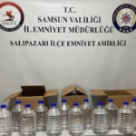 Samsun'da 60 Litre Etil Alkol Ele Geçirildi