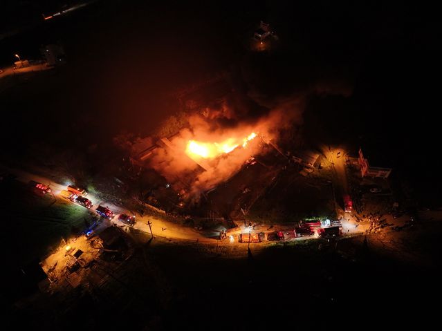 Samsun'da Depo Yangını - Son Dakika