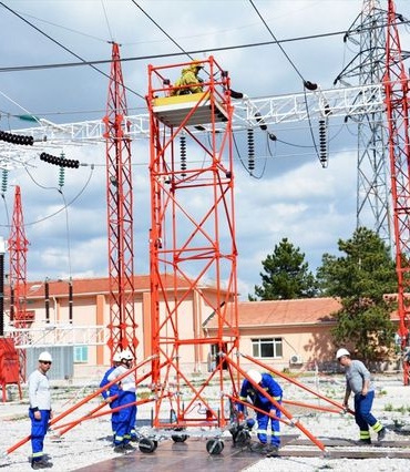 Samsun'da Enerji Altyapı Yatırımları Sürüyor
