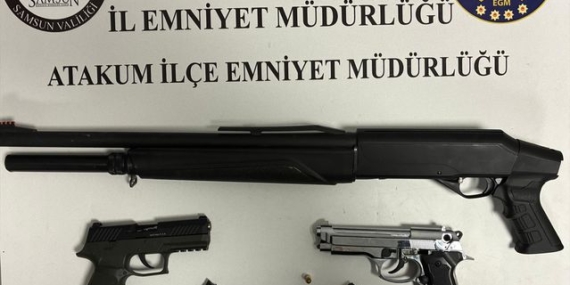 Samsun'da Havaya Ateş Eden Şüpheli Yakalandı