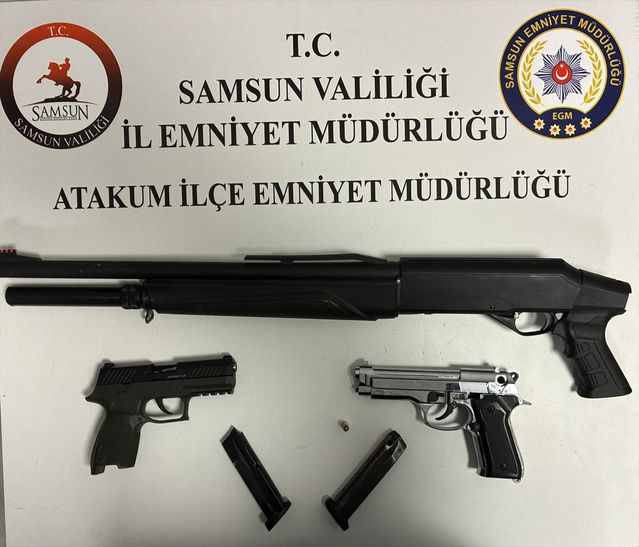 Samsun'da Havaya Ateş Eden Şüpheli Yakalandı