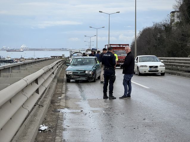 Samsun'da İki Trafik Kazası: 2 Yaralı!