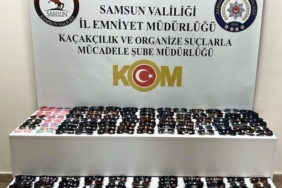 Samsun'da Kaçak Güneş Gözlüğü Operasyonu
