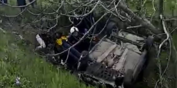 Samsun'da Kaza: Sürücü Yaralandı - Son Dakika