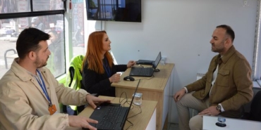 Samsun'da Mobil Çözüm Merkezi Kuruldu