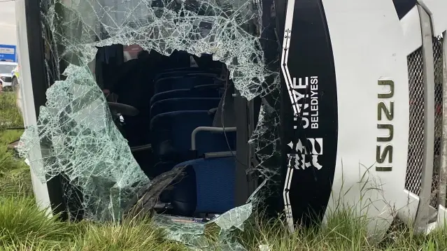 Samsun'da Otobüs Kazası: 11 Yaralı