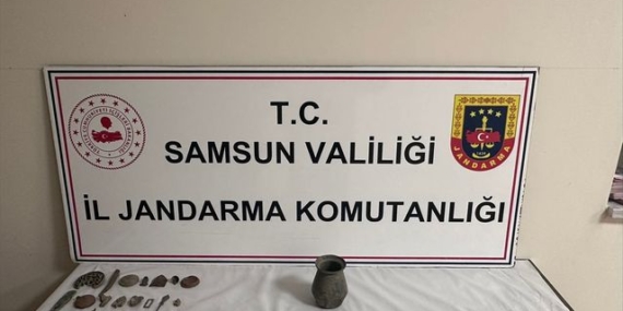 Samsun'da Tarihi Eser Operasyonu - Son Dakika