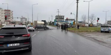 Samsun'da Trafik Kazası: 2 Yaralı