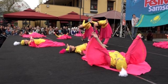Samsun'da Türk Dünyası Çocuk Festivali