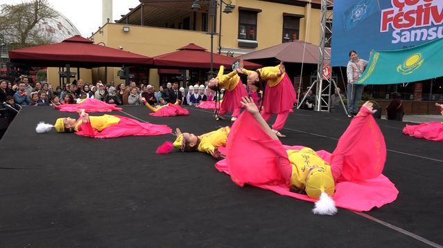 Samsun'da Türk Dünyası Çocuk Festivali