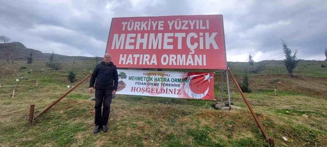 Samsun'da Türkiye Yüzyılı Mehmetçik Hatıra Ormanı Fidan Dikme Töreni Düzenlendi