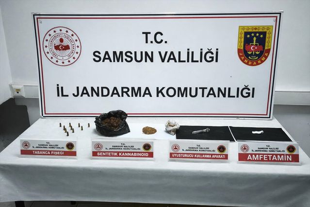 Samsun'da Uyuşturucu Operasyonu: 2 Gözaltı