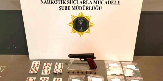 Samsun'da Uyuşturucu ve Silah Ele Geçirildi