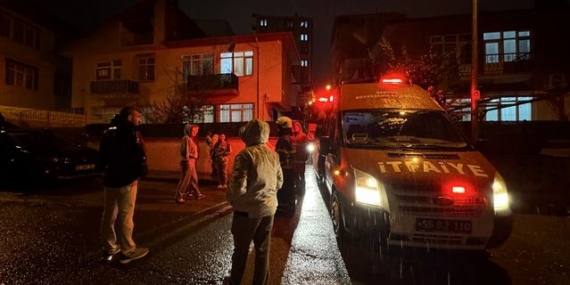 Samsun'da Yangında Bebek ve Anne Hastaneye Kaldırıldı