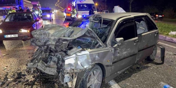 Samsun'da Zincirleme Kaza: 6 Yaralı