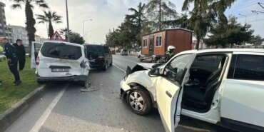 Samsun'da Zincirleme Kazada 3 Yaralı