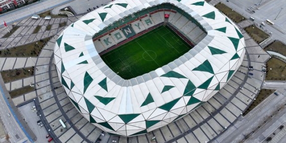 Trendyol Süper Lig statları havadan görüntülendi