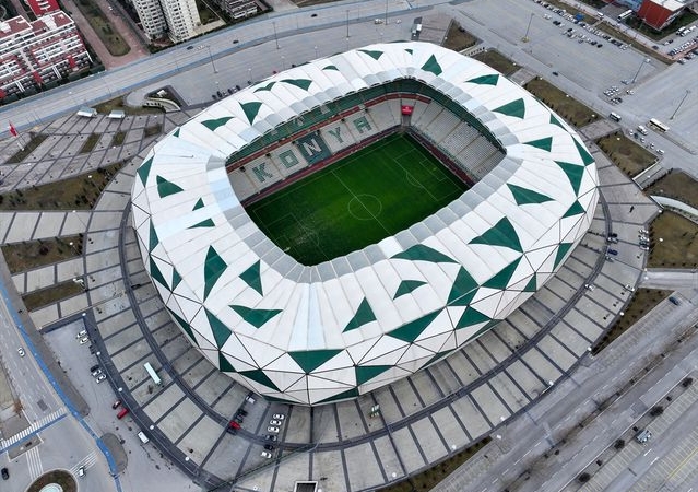 Trendyol Süper Lig statları havadan görüntülendi