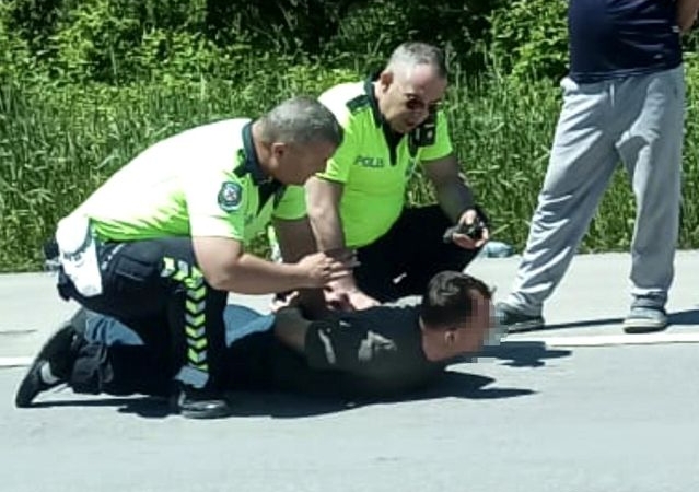 Alkollü Sürücü Havada Karşılaştı - Son Dakika