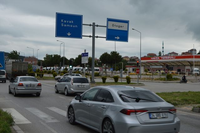 Ankara-Samsun Yolunda Bayram Yoğunluğu - Son Dakika