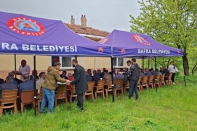 Bafra'da Afetlere Karşı Kurban Kesildi