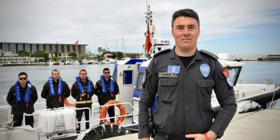 Deniz Polisleri Gemi Adamı Eğitimi Aldı