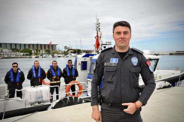 Deniz Polisleri Gemi Adamı Eğitimi Aldı