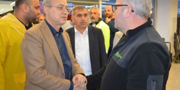 Havza'da Sel İncelemesi ve Geçmiş Olsun Ziyareti