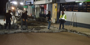 Havza'da Sel Sonrası Yol Bakım Çalışmaları