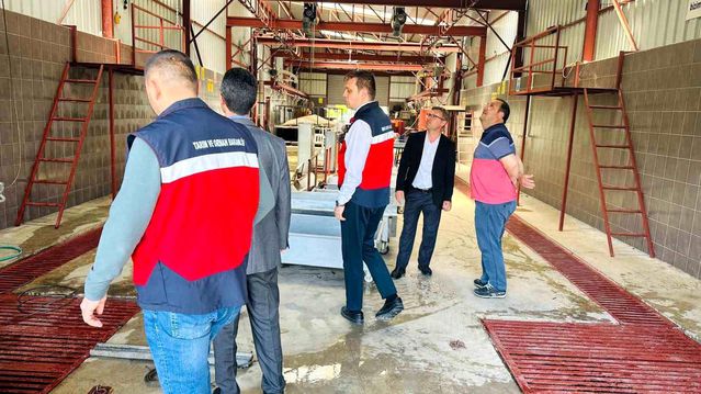 Kütahya'da Kurban Kesim Alanları Denetlendi