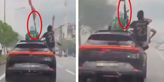 Şampiyonluk kutlamalarında uzun namlulu silahla görüntülenmişti! Diyarbakır Valiliği'nden açıklama