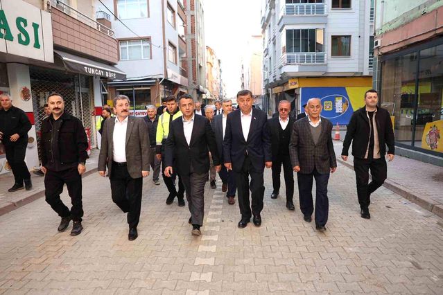 Samsun protokolünden Havza'da bayramlaşma ve sel bölgesinde inceleme