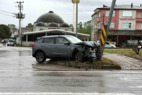 Samsun'da Düğün Yolunda Kaza