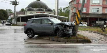 Samsun'da Düğün Yolunda Kaza